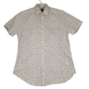 Robert Graham Knowledge‎ Wisdom Truth Shirt Small Geometric Skull